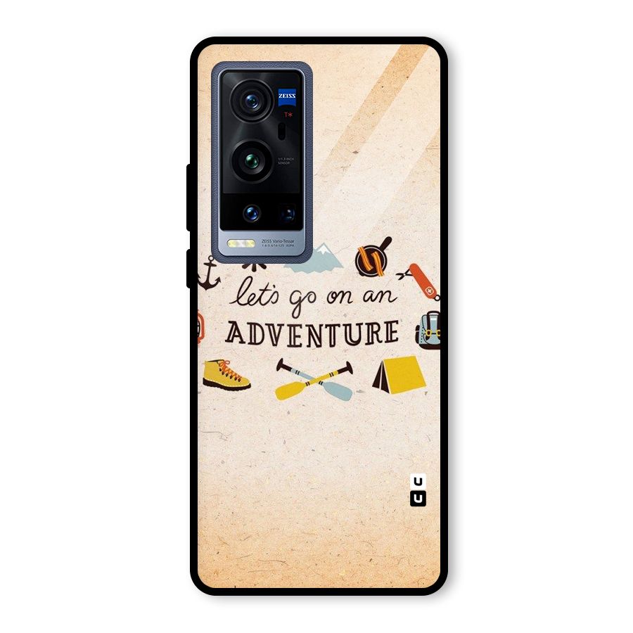 Lets Adventure Life Glass Back Case for Vivo X60 Pro Plus