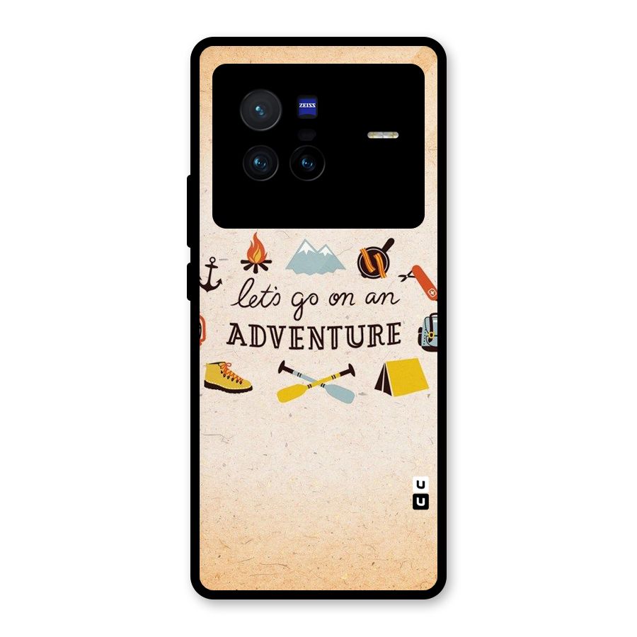 Lets Adventure Life Glass Back Case for Vivo X80