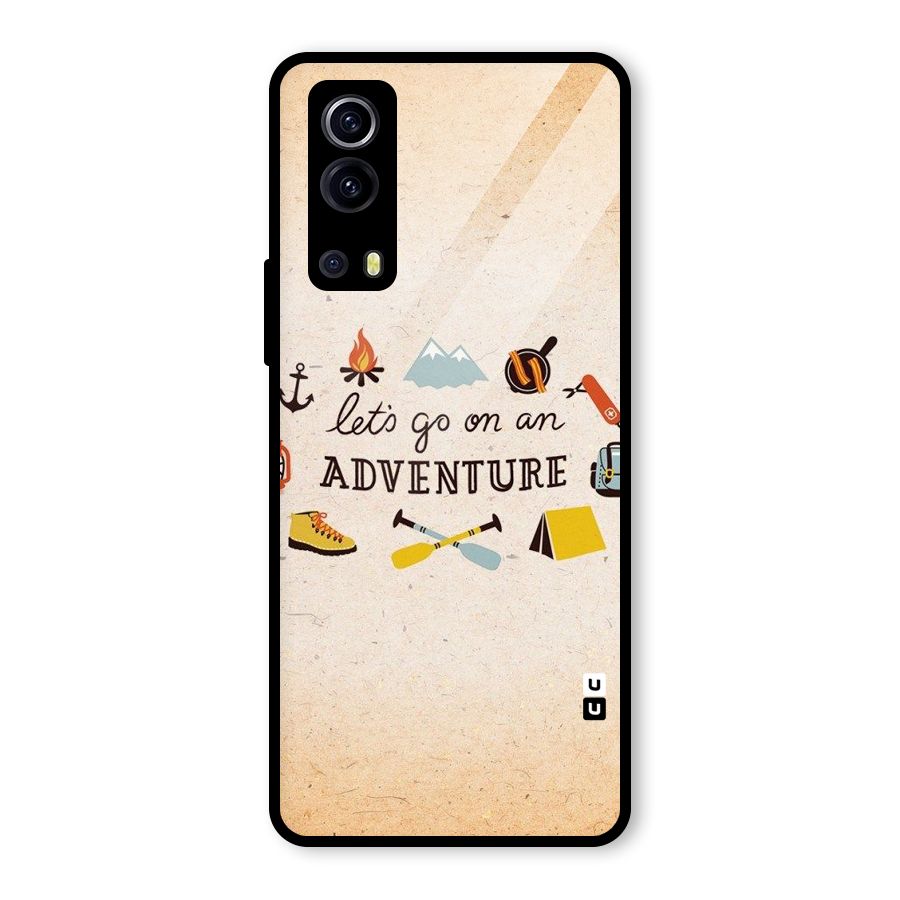 Lets Adventure Life Glass Back Case for Vivo iQOO Z3
