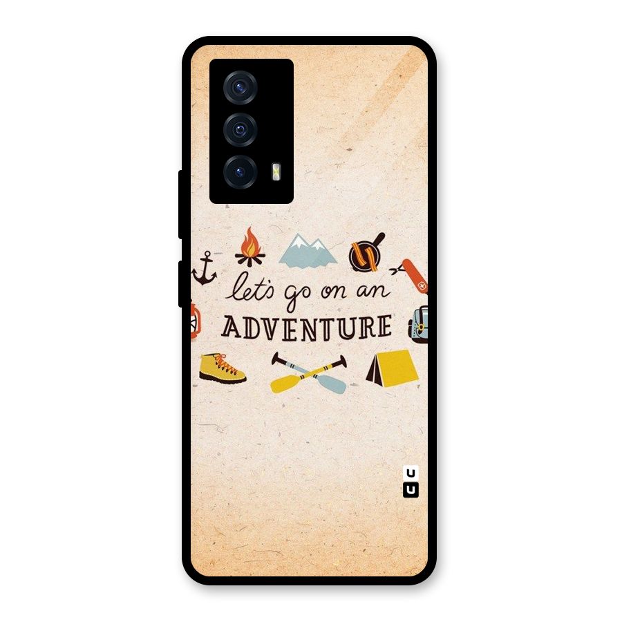 Lets Adventure Life Glass Back Case for Vivo iQOO Z5