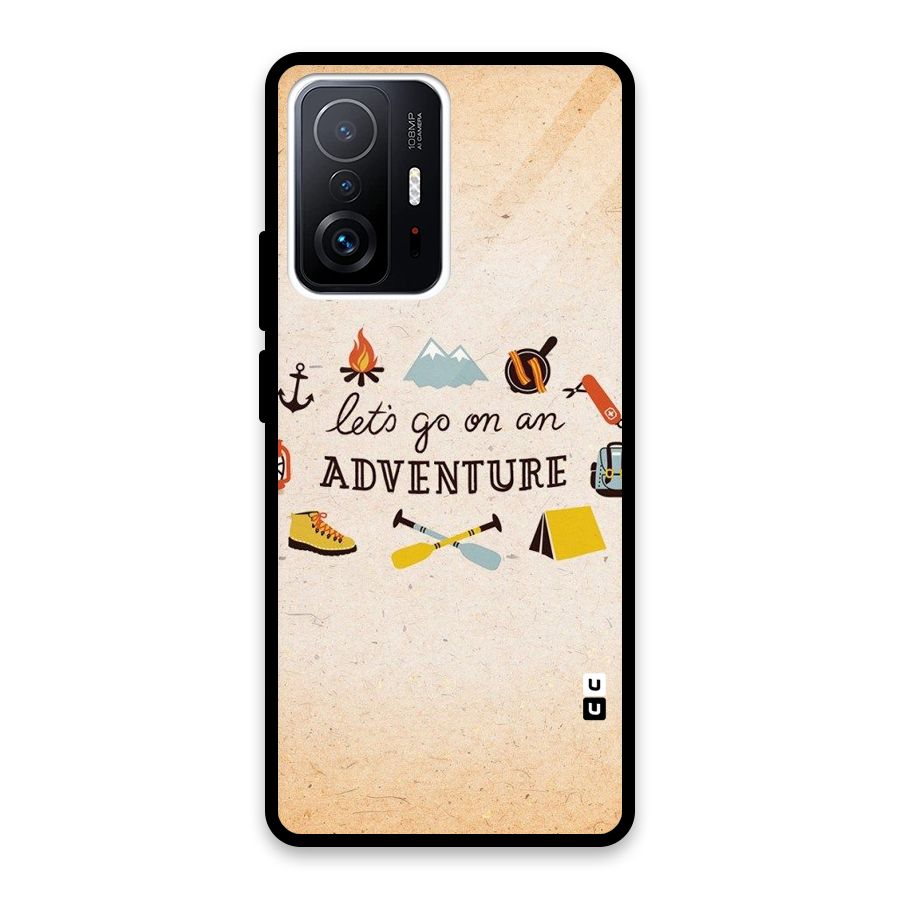 Lets Adventure Life Glass Back Case for Xiaomi 11T Pro
