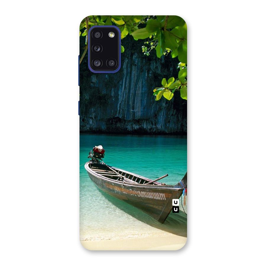 Lets Cross Over Back Case for Galaxy A31