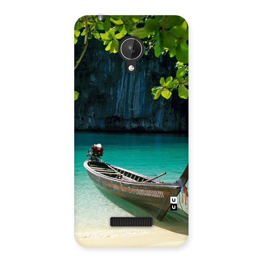 Lets Cross Over Back Case for Micromax Canvas Spark Q380
