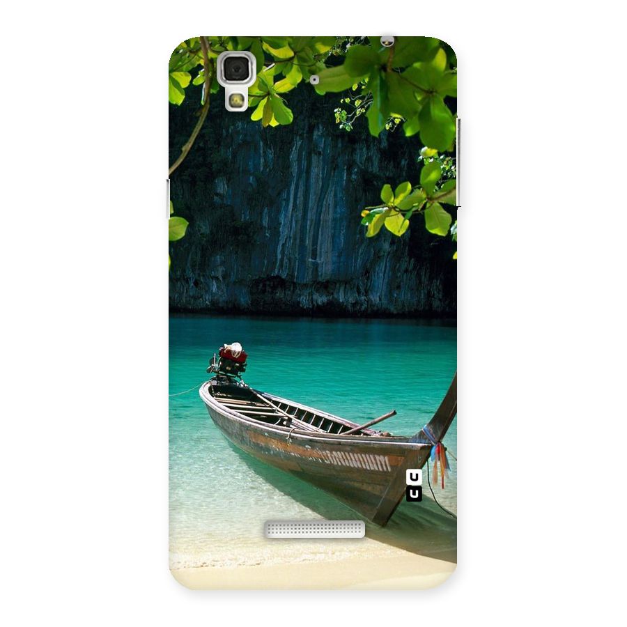 Lets Cross Over Back Case for Yu Yureka