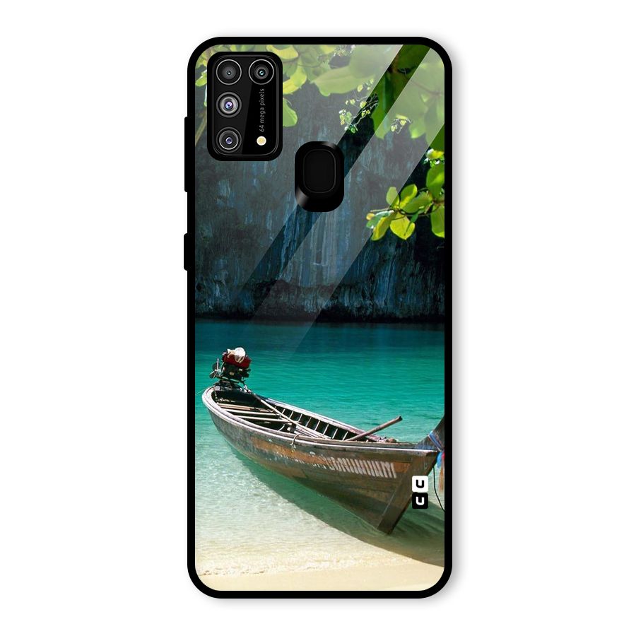 Lets Cross Over Glass Back Case for Galaxy F41