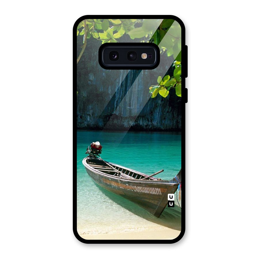 Lets Cross Over Glass Back Case for Galaxy S10e