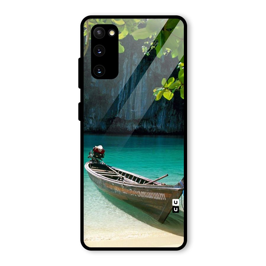 Lets Cross Over Glass Back Case for Galaxy S20 FE