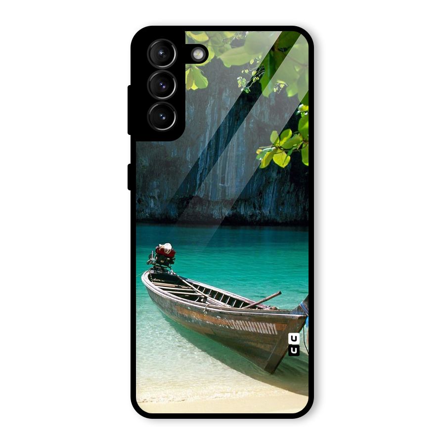 Lets Cross Over Glass Back Case for Galaxy S21 Plus