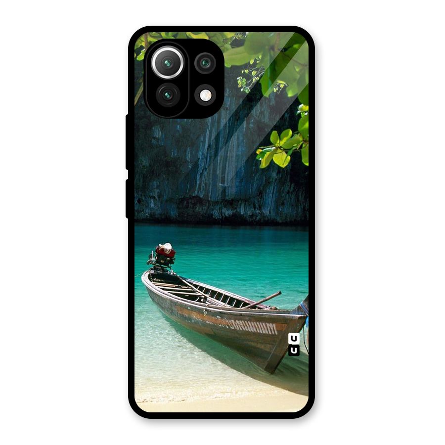 Lets Cross Over Glass Back Case for Mi 11 Lite