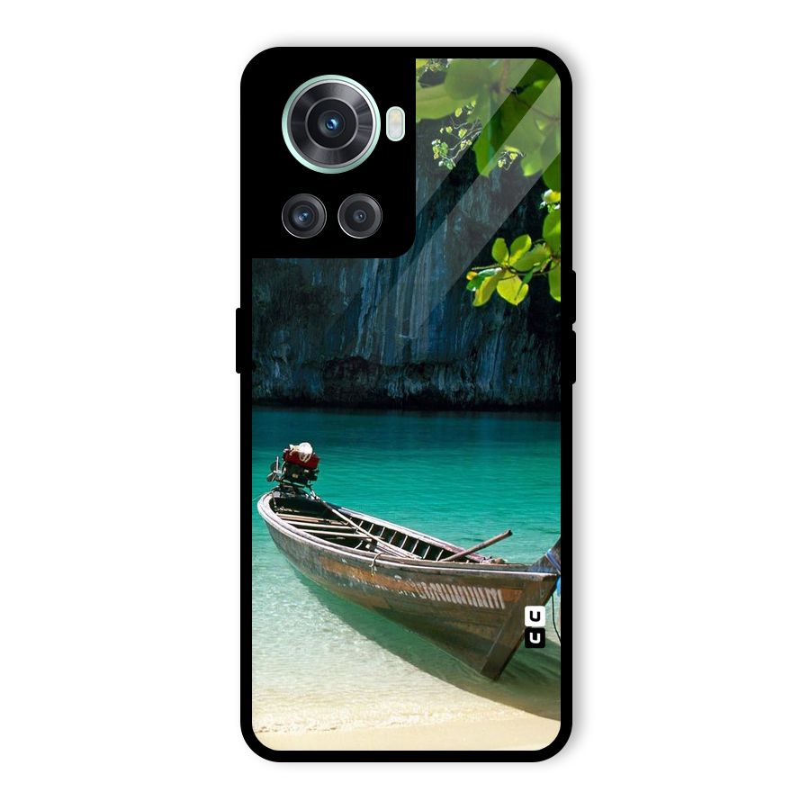 Lets Cross Over Glass Back Case for OnePlus 10R