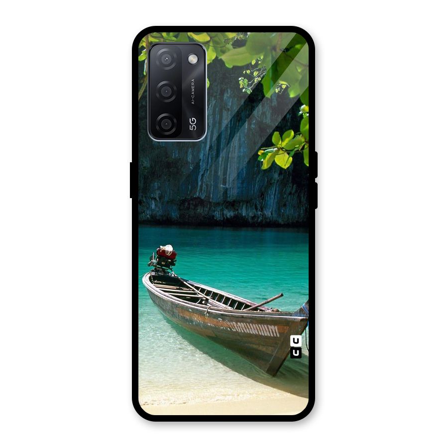 Lets Cross Over Glass Back Case for Oppo A53s 5G