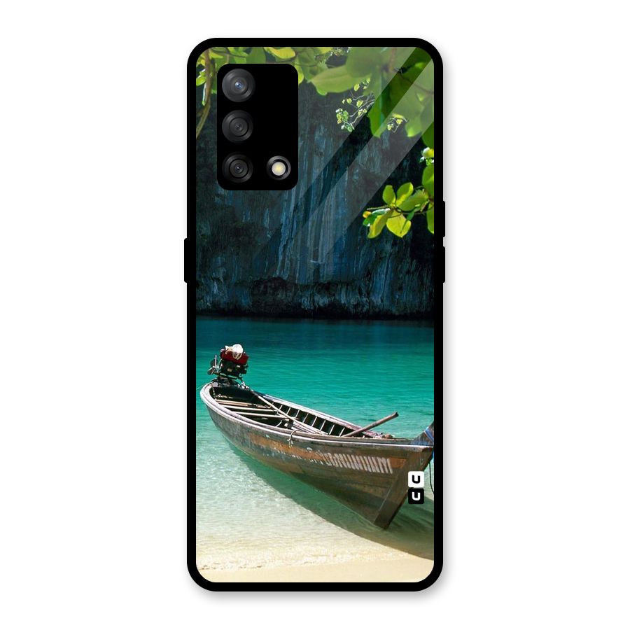 Lets Cross Over Glass Back Case for Oppo F19