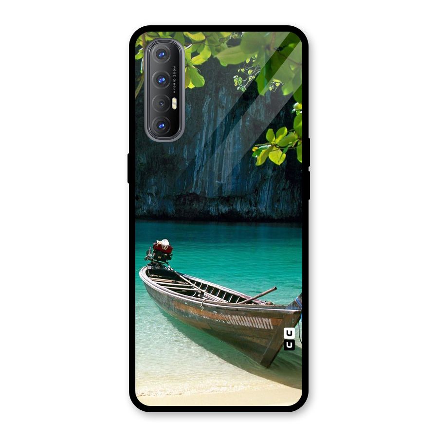 Lets Cross Over Glass Back Case for Oppo Reno3 Pro