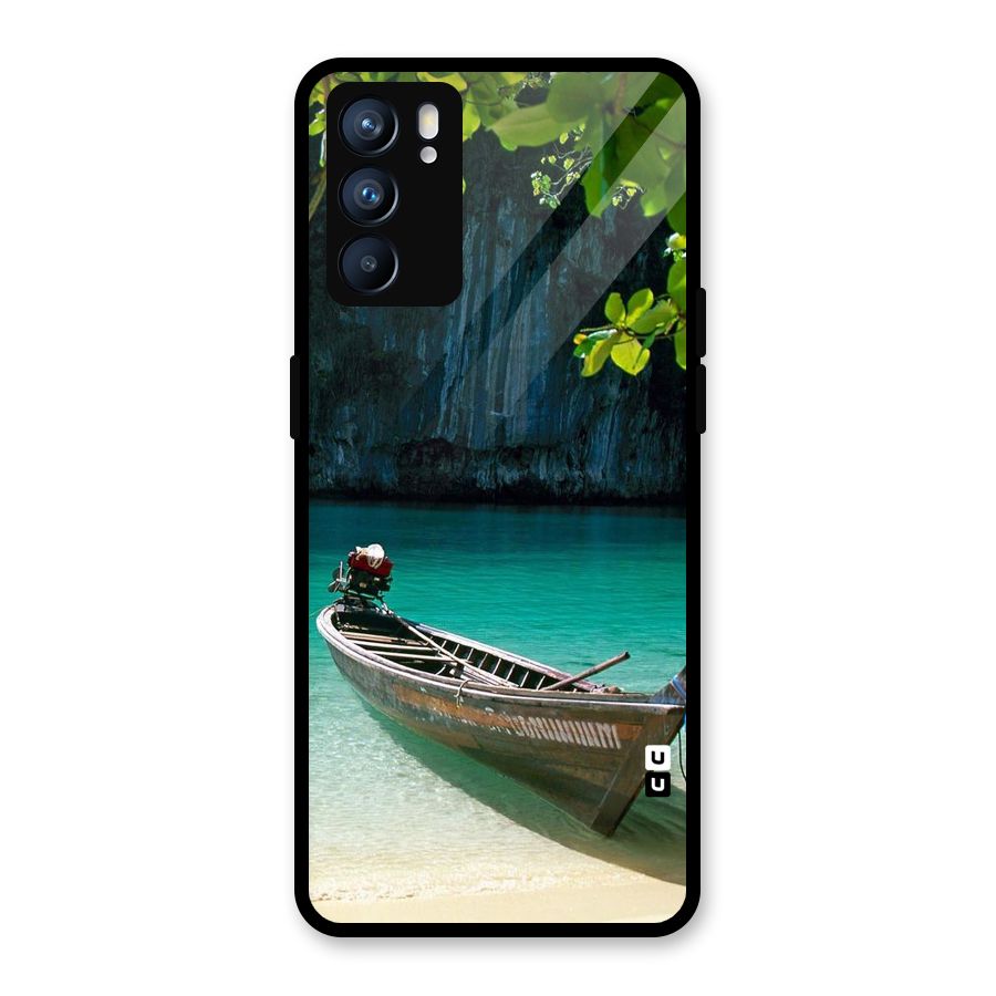 Lets Cross Over Glass Back Case for Oppo Reno6 5G