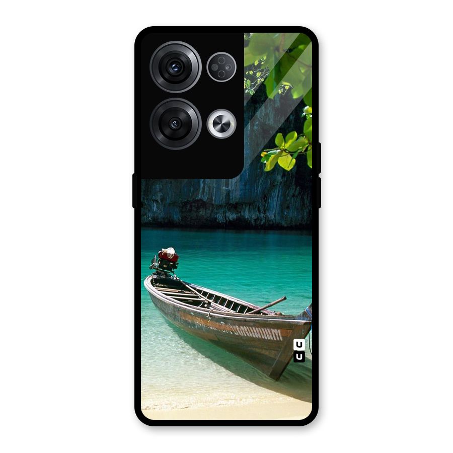 Lets Cross Over Glass Back Case for Oppo Reno8 Pro 5G