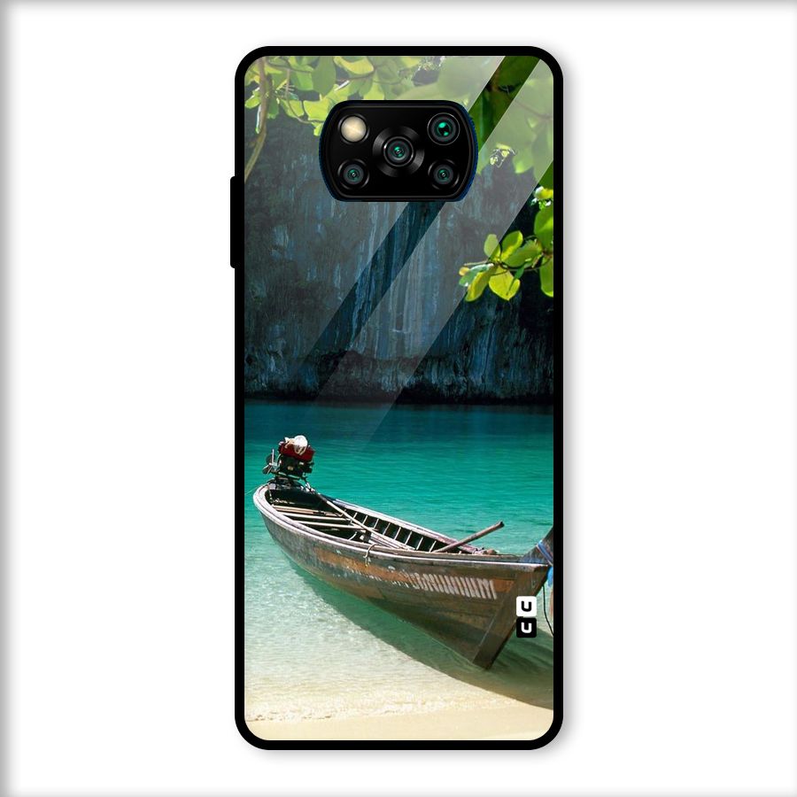 Lets Cross Over Glass Back Case for Poco X3
