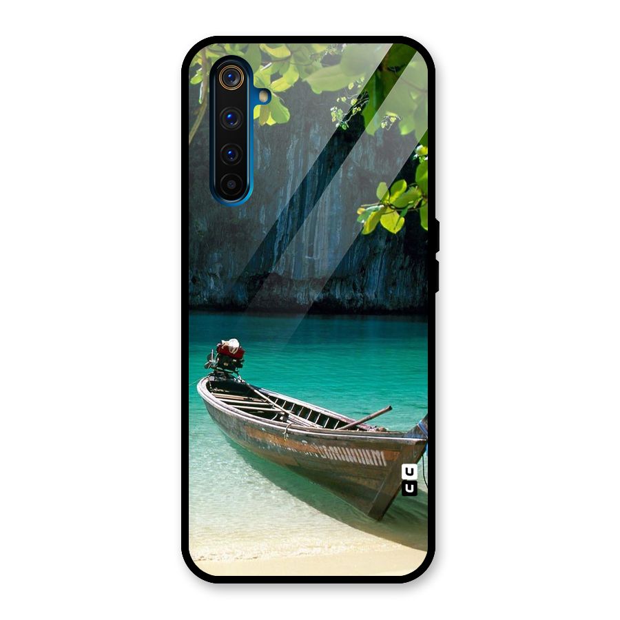 Lets Cross Over Glass Back Case for Realme 6 Pro