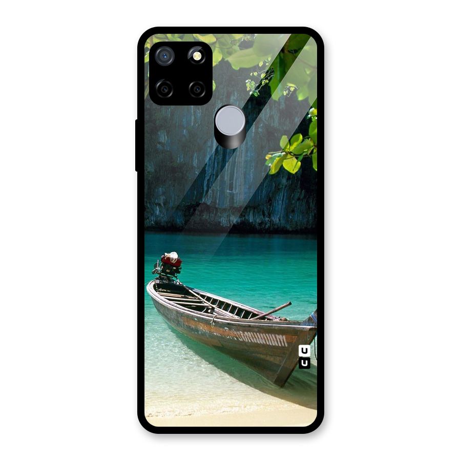 Lets Cross Over Glass Back Case for Realme C12