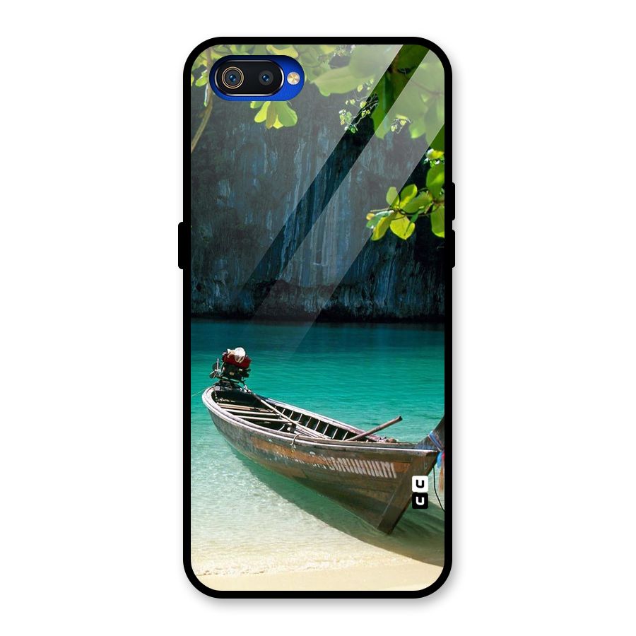 Lets Cross Over Glass Back Case for Realme C2
