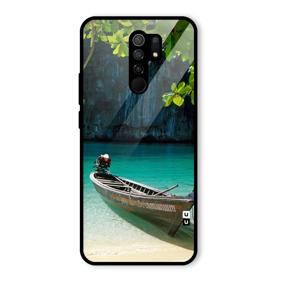 Lets Cross Over Glass Back Case for Redmi 9 Prime