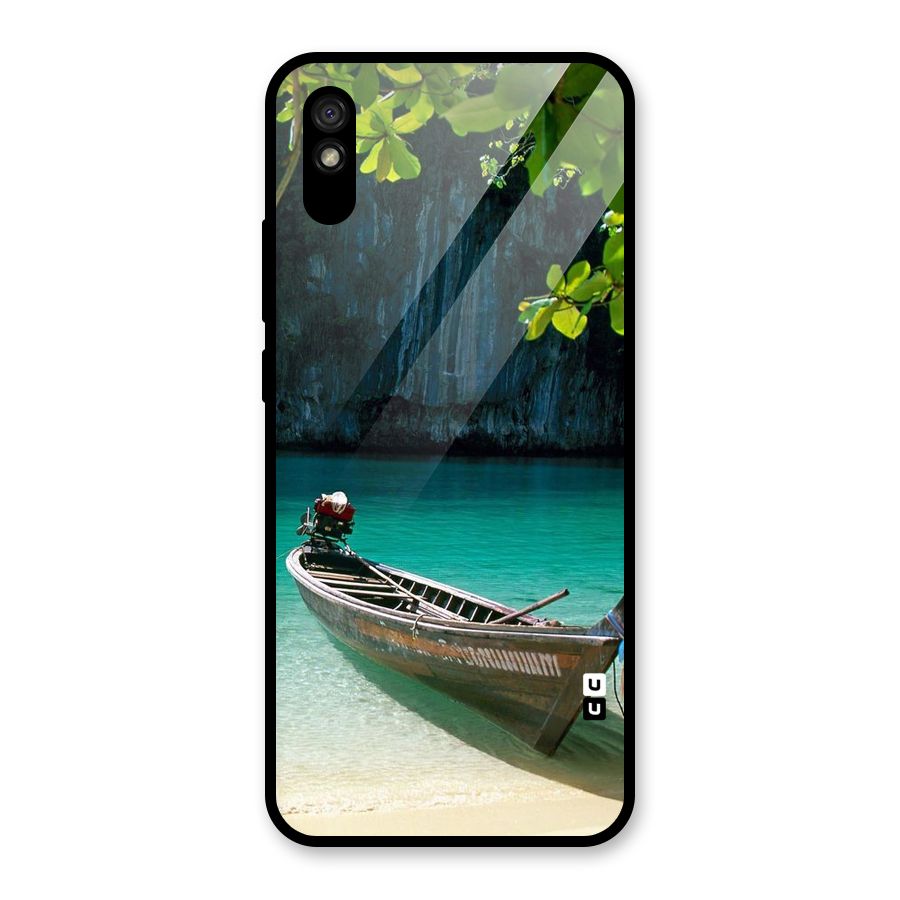 Lets Cross Over Glass Back Case for Redmi 9i