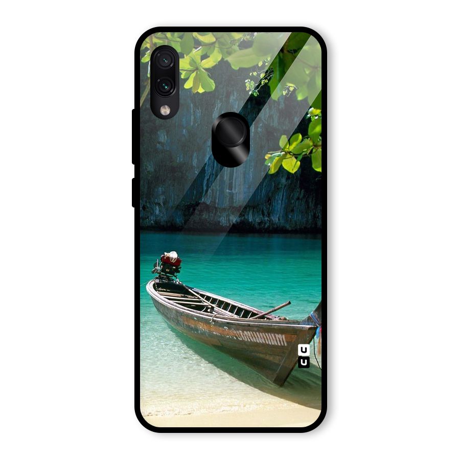 Lets Cross Over Glass Back Case for Redmi Note 7 Pro