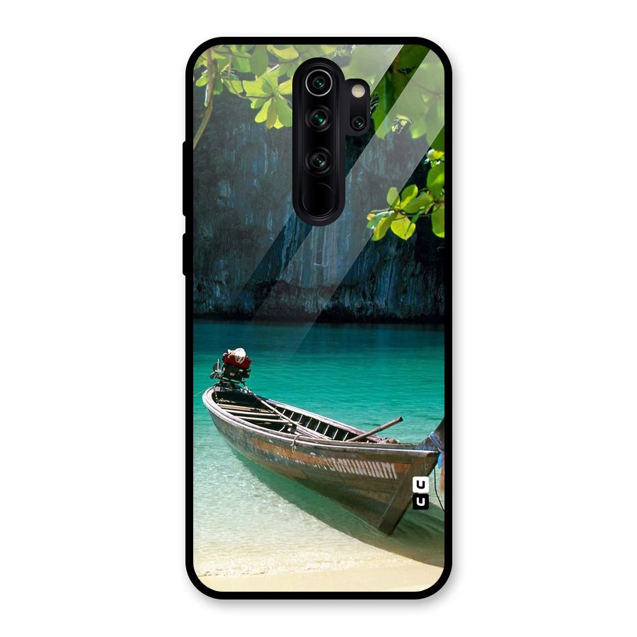 Lets Cross Over Glass Back Case for Redmi Note 8 Pro