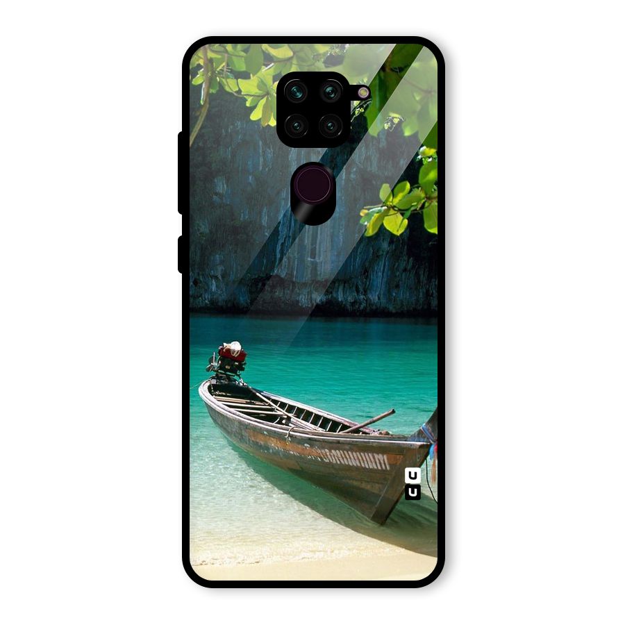 Lets Cross Over Glass Back Case for Redmi Note 9