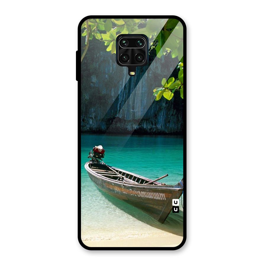 Lets Cross Over Glass Back Case for Redmi Note 9 Pro Max