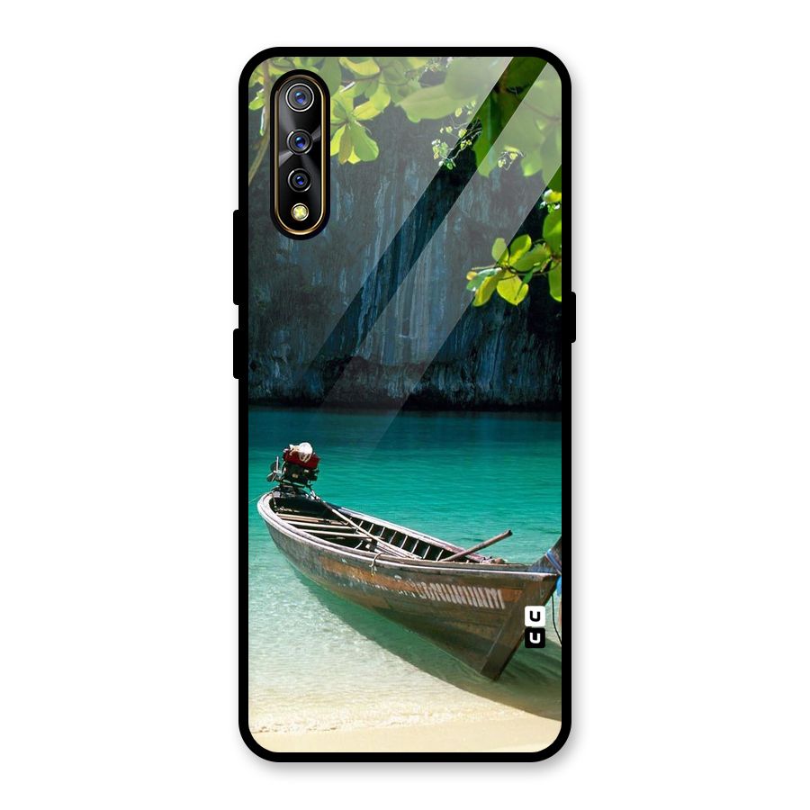 Lets Cross Over Glass Back Case for Vivo S1