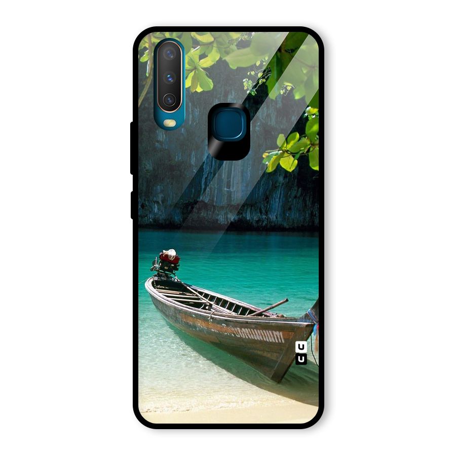 Lets Cross Over Glass Back Case for Vivo U10