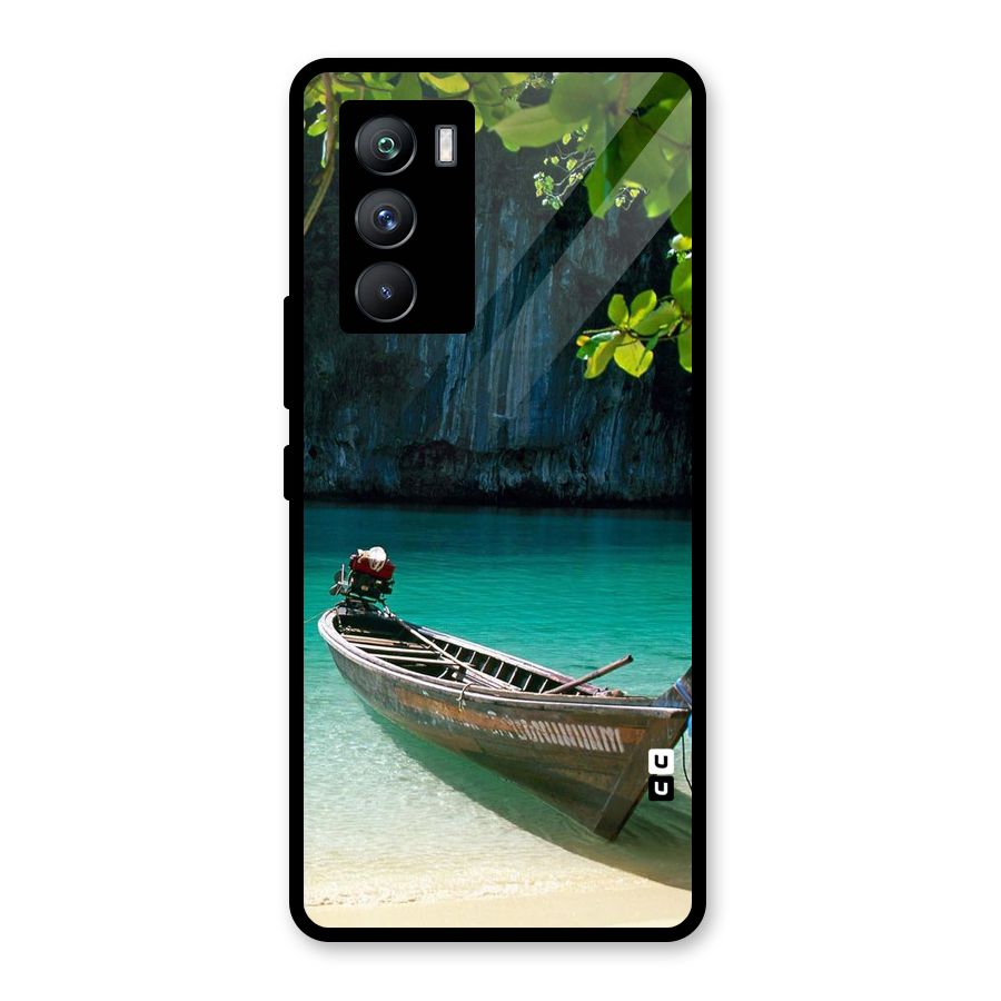 Lets Cross Over Glass Back Case for Vivo iQOO 9 SE
