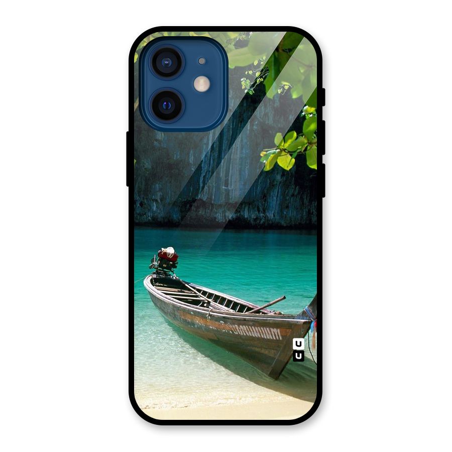 Lets Cross Over Glass Back Case for iPhone 12 Mini