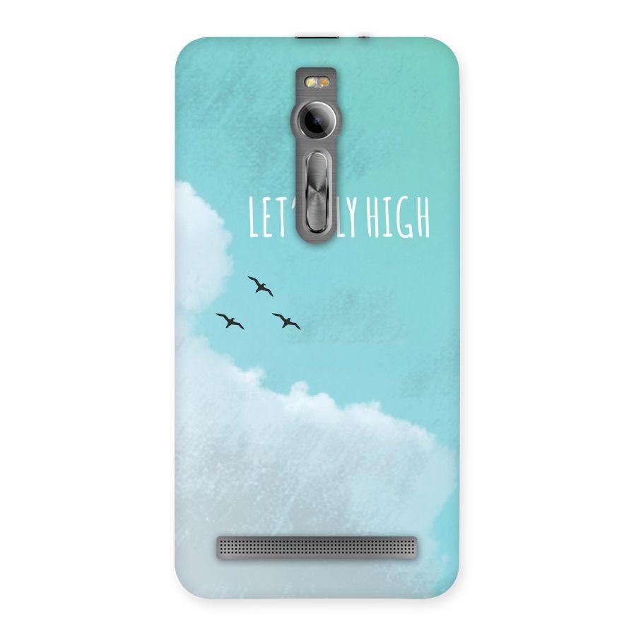 Lets Fly High Back Case for Asus Zenfone 2