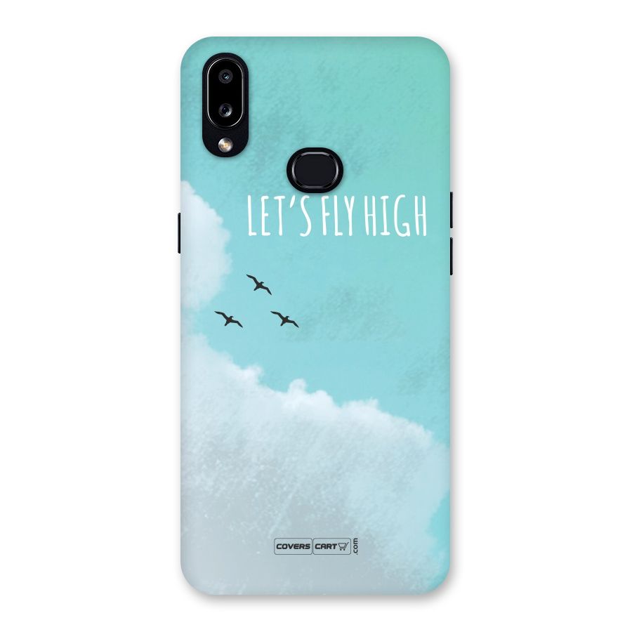 Lets Fly High Back Case for Galaxy A10s