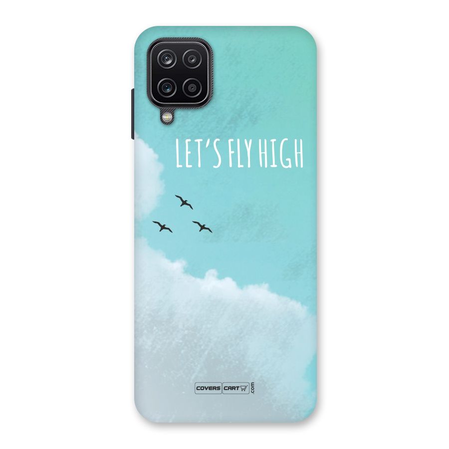 Lets Fly High Back Case for Galaxy A12