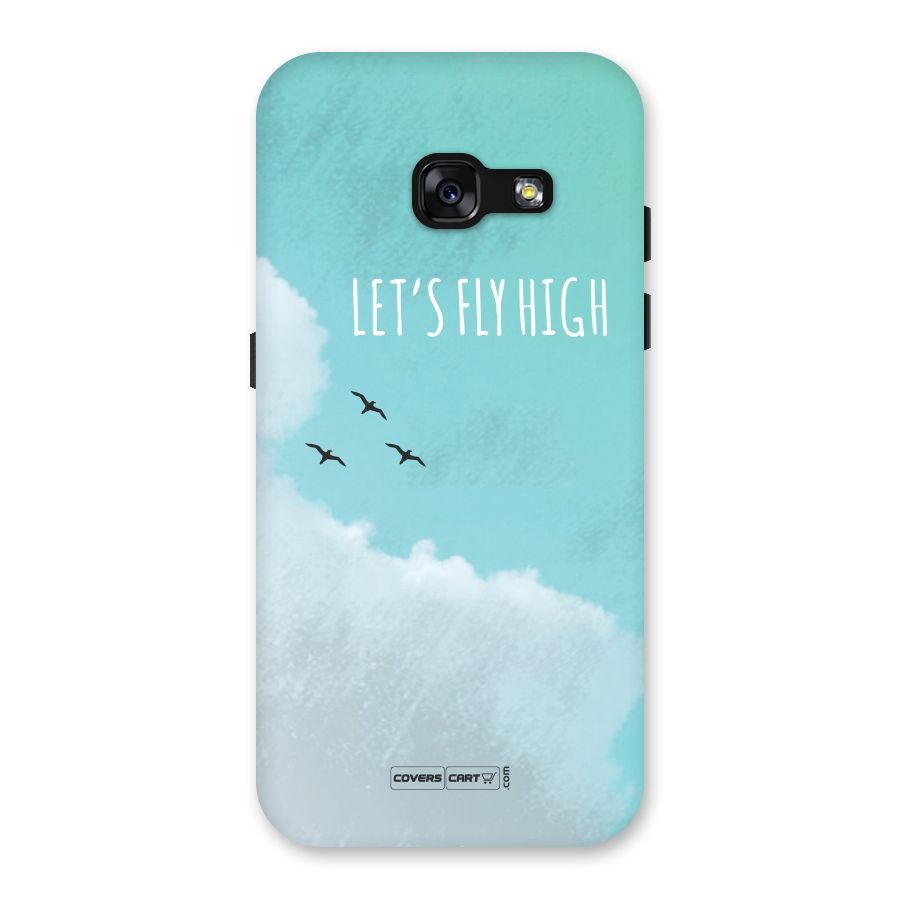 Lets Fly High Back Case for Galaxy A3 (2017)
