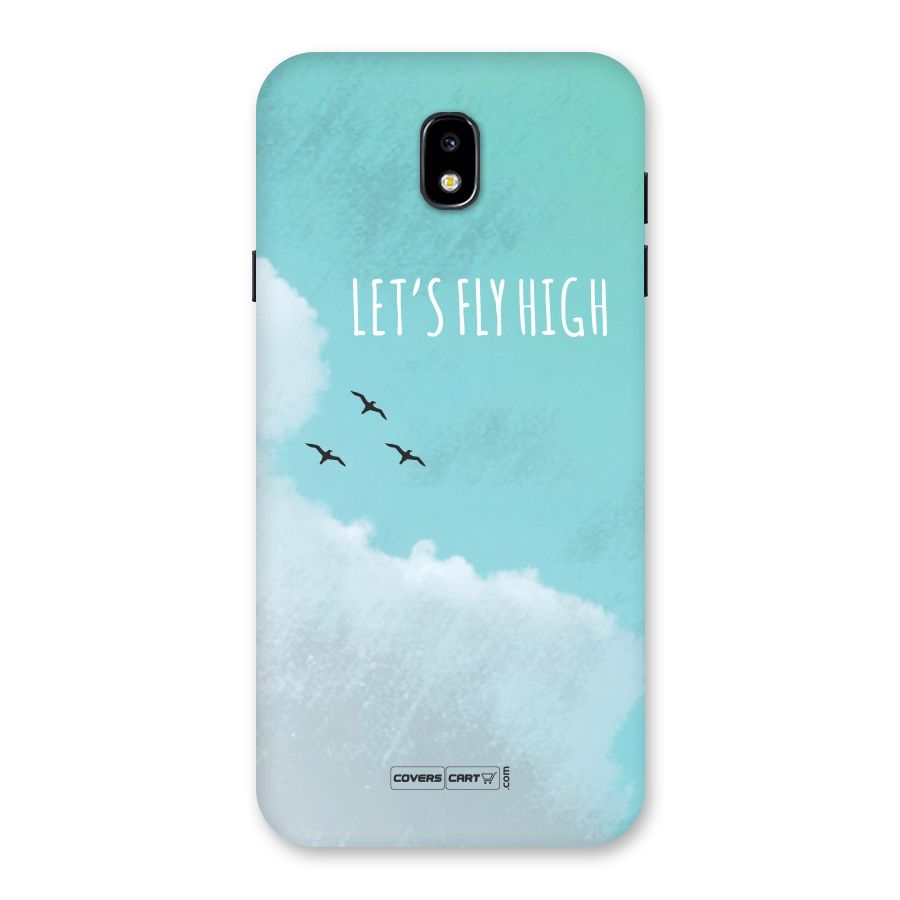Lets Fly High Back Case for Galaxy J7 Pro