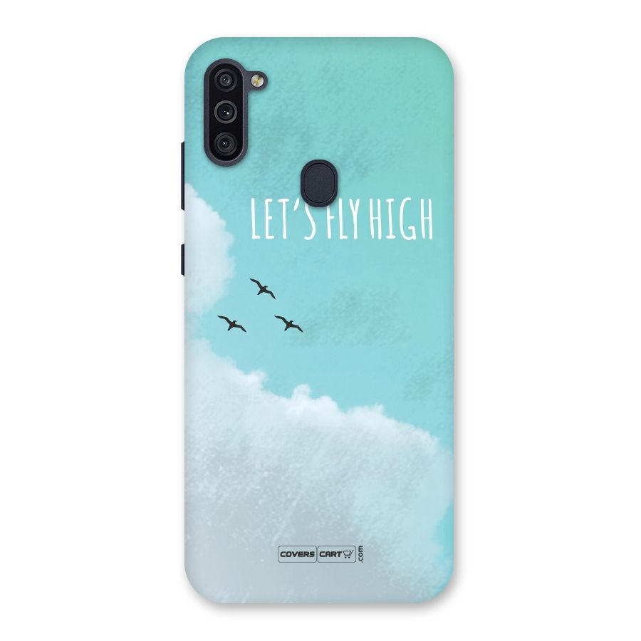 Lets Fly High Back Case for Galaxy M11
