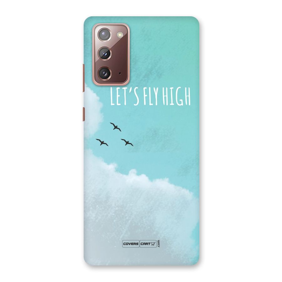 Lets Fly High Back Case for Galaxy Note 20