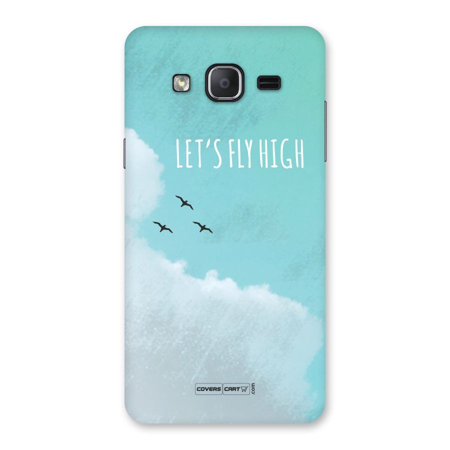 Lets Fly High Back Case for Galaxy On7 2015
