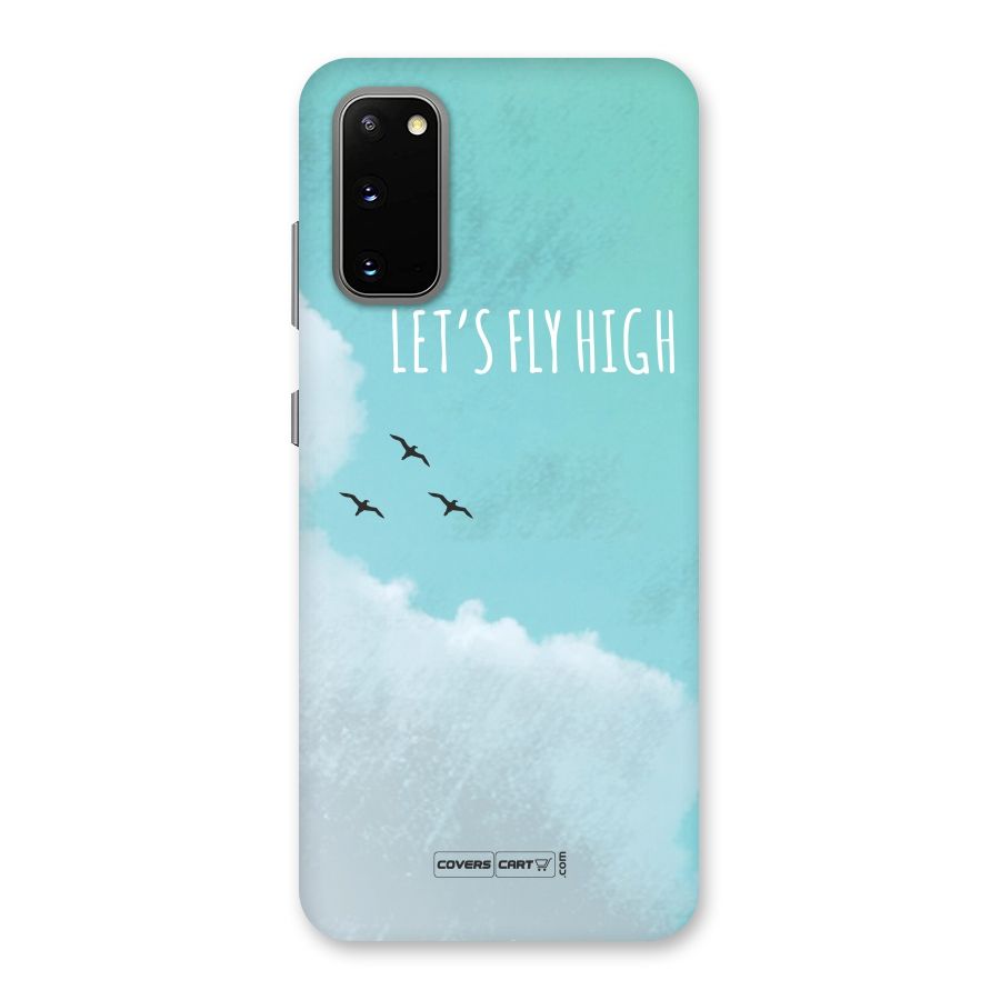 Lets Fly High Back Case for Galaxy S20