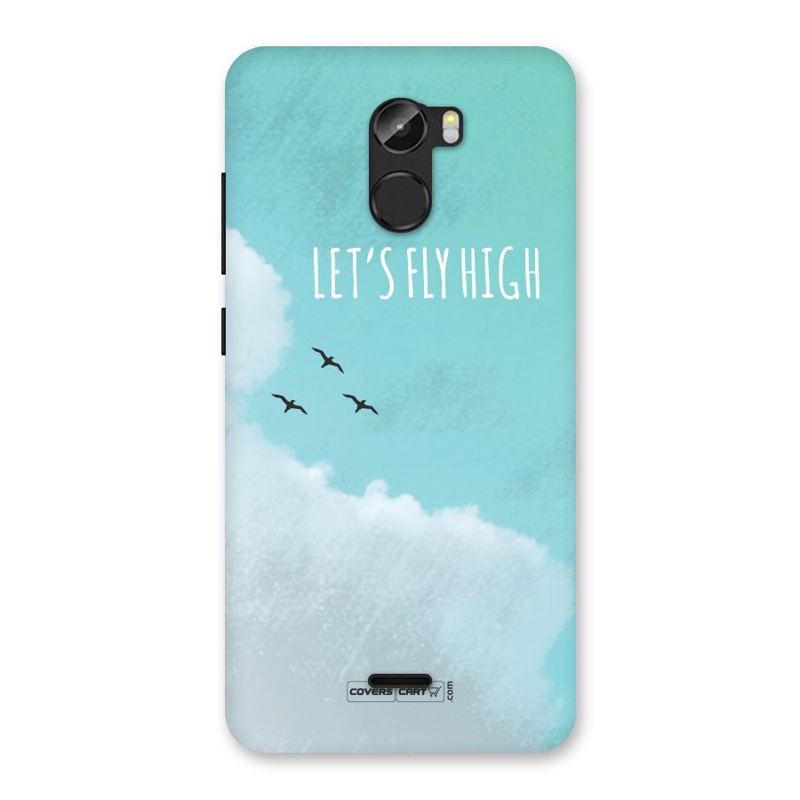 Lets Fly High Back Case for Gionee X1