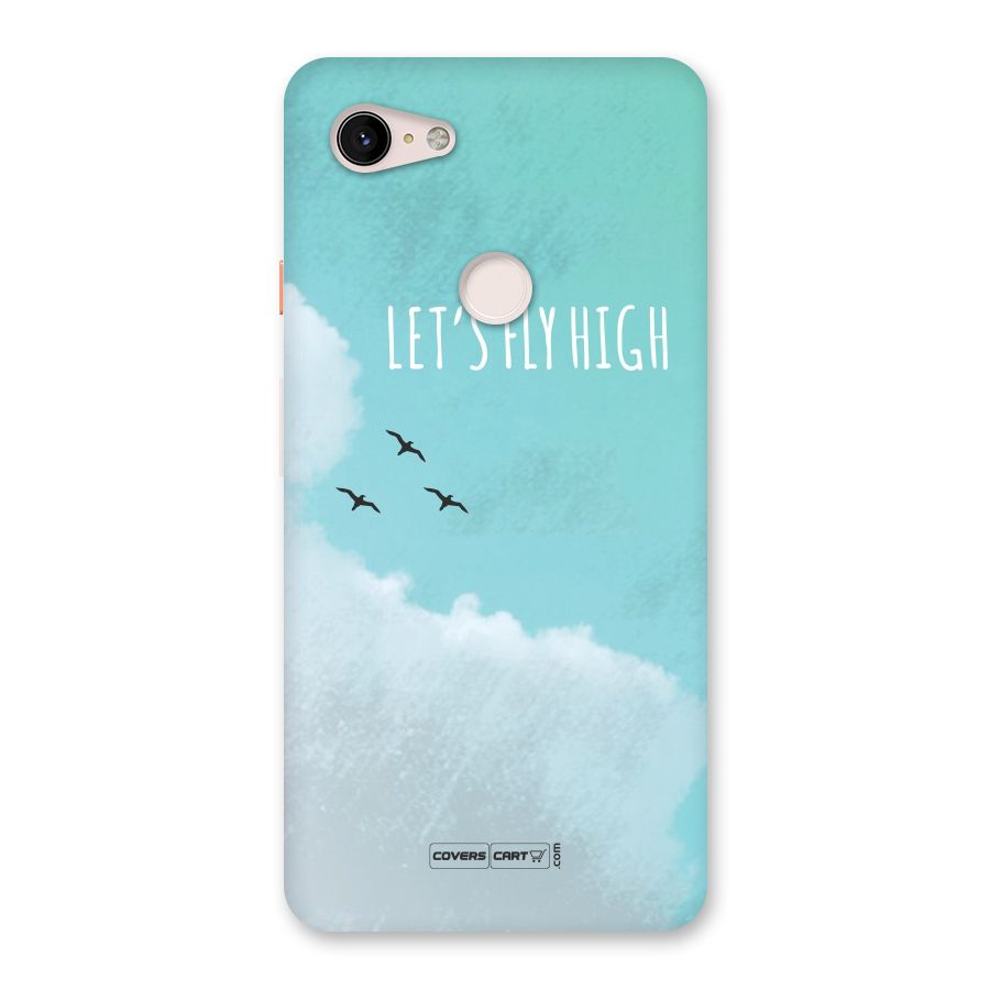 Lets Fly High Back Case for Google Pixel 3 XL