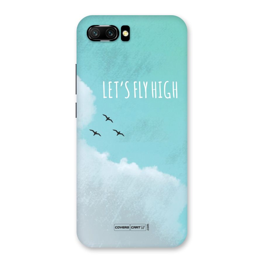 Lets Fly High Back Case for Honor 10