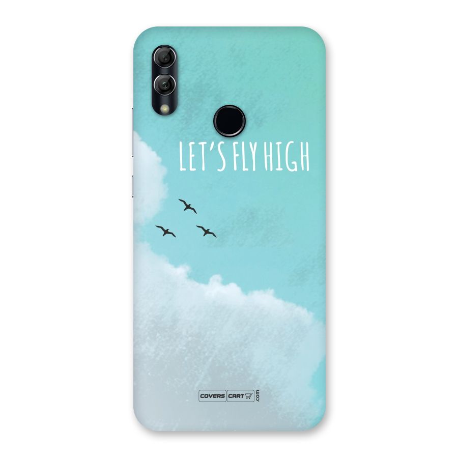 Lets Fly High Back Case for Honor 10 Lite