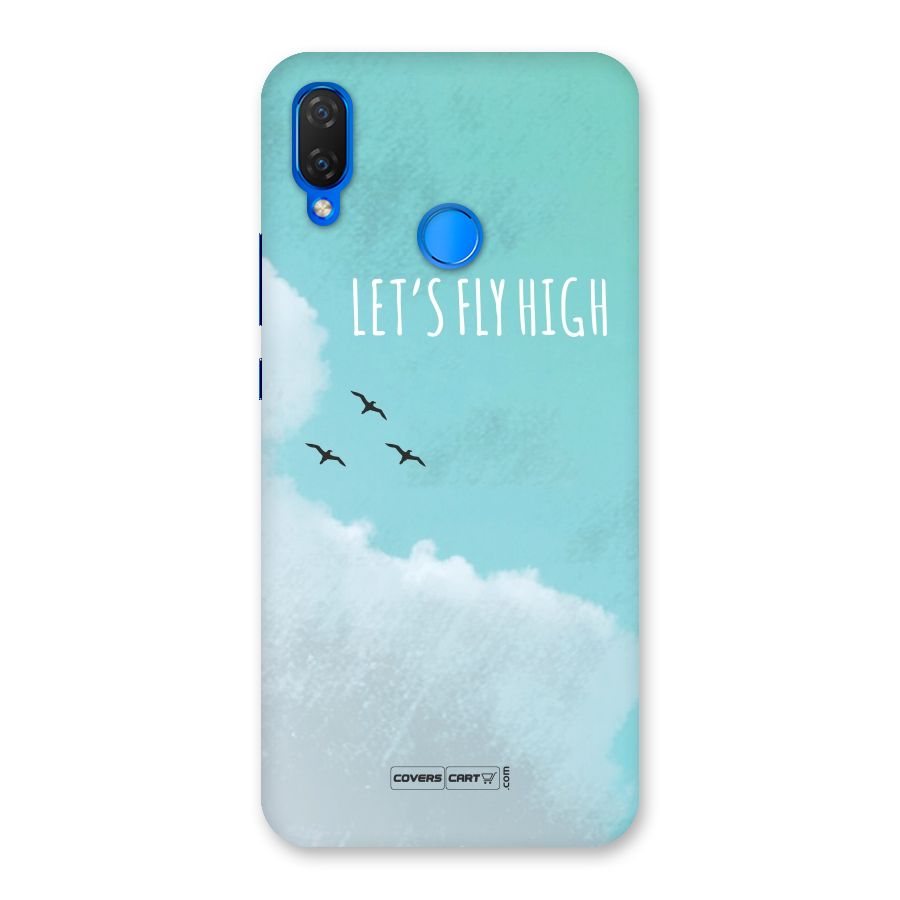 Lets Fly High Back Case for Huawei P Smart+