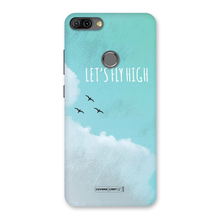 Lets Fly High Back Case for Infinix Hot 6 Pro
