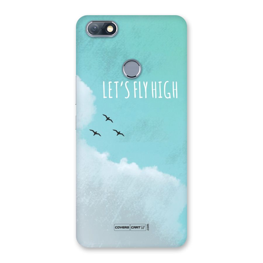Lets Fly High Back Case for Infinix Note 5
