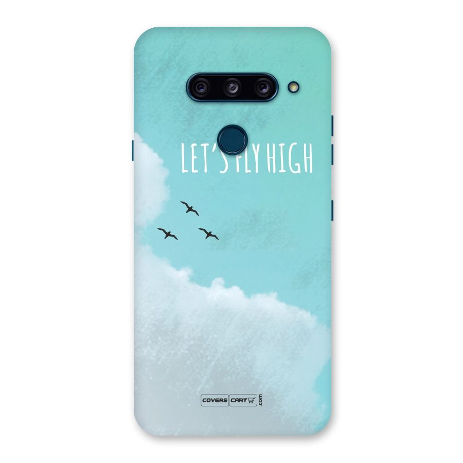 Lets Fly High Back Case for LG  V40 ThinQ